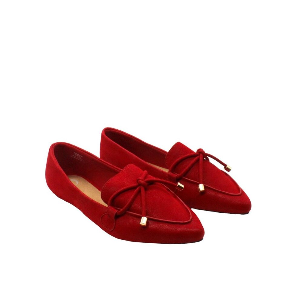 Journee Collection Red Flats
